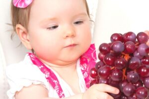 winogrona dla niemowlaka