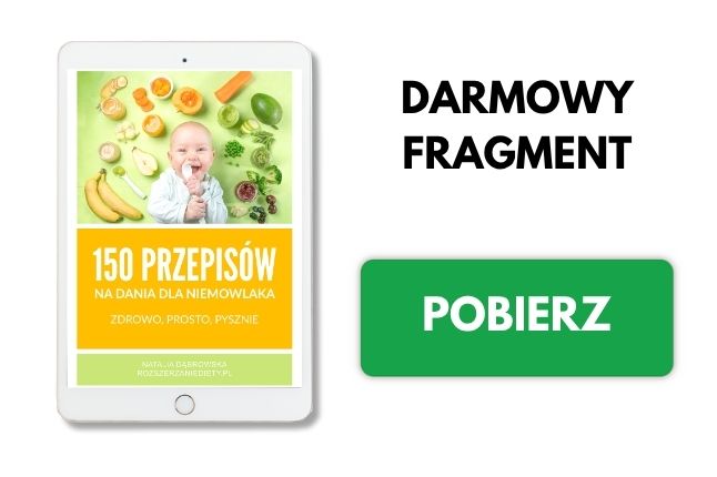darmowy fragment 150 przepisów na dania dla niemowlaka