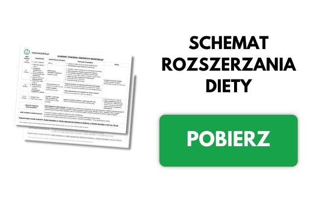 schemat rozszerzania diety do pobrania