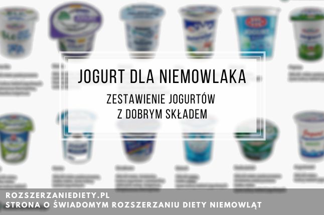 jaki jogurt dla niemowlaka
