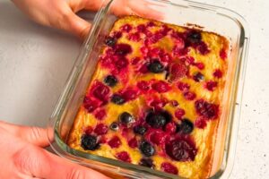 pieczona kasza manna przepis